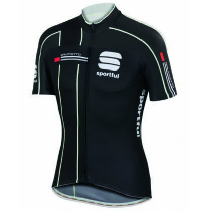 Sportful Gruppetto Pro Team fietsshirt zwart/wit heren SP1317-102